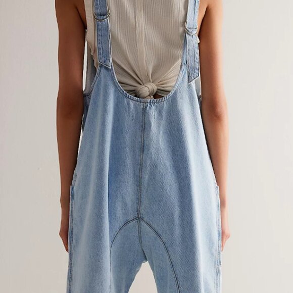 Free People High Roller Stripe Jumpsuit - Picture 4 of 5